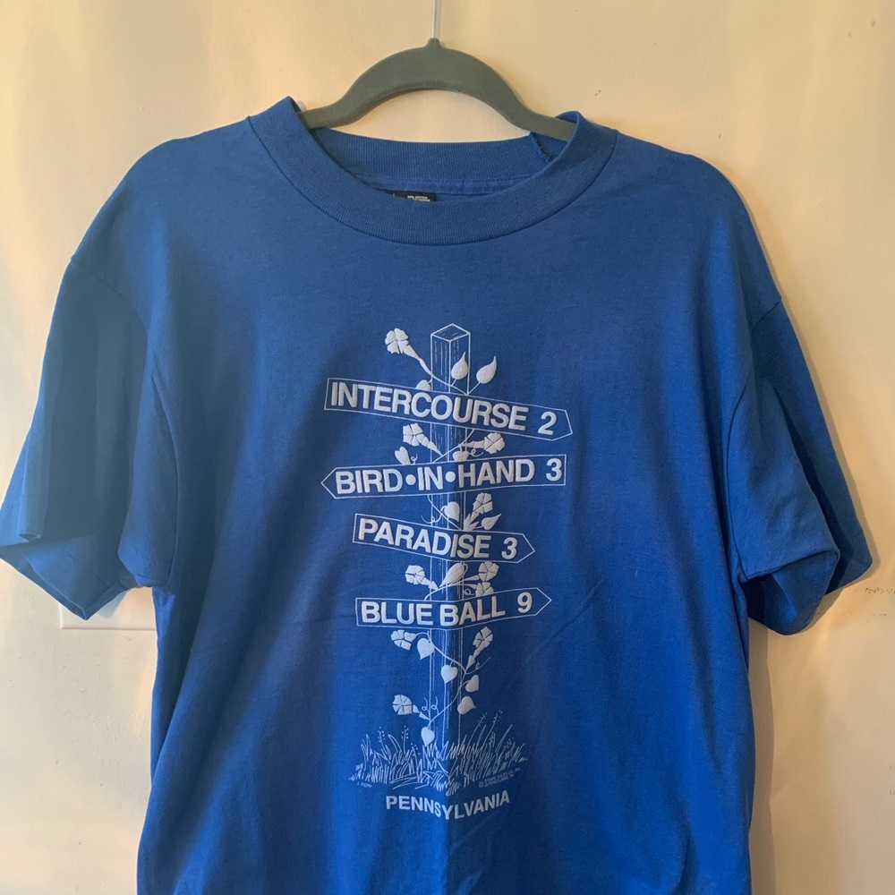 ☞︎︎SOLD☜︎  Vntg PA t-shirt